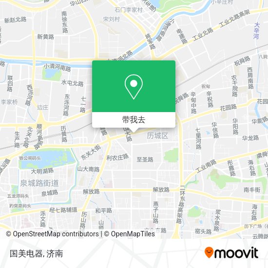 国美电器地图
