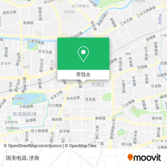 国美电器地图