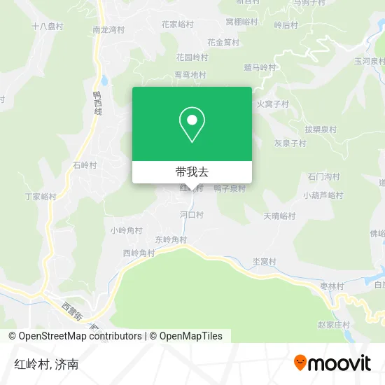 红岭村地图