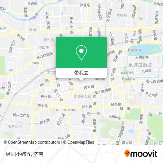 经四小纬五地图