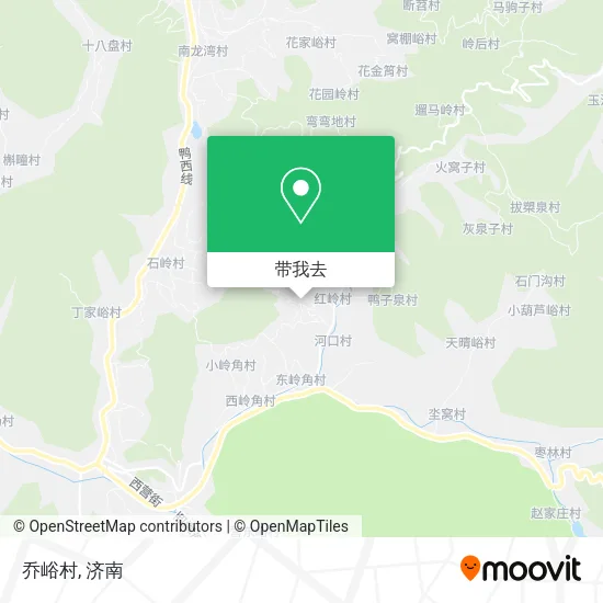 乔峪村地图