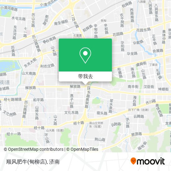 顺风肥牛(甸柳店)地图