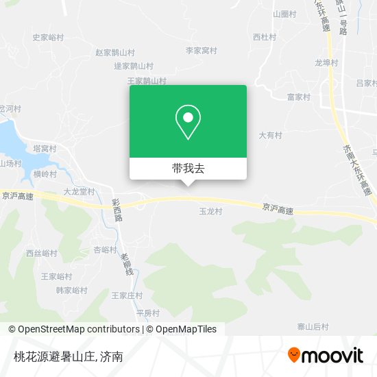 桃花源避暑山庄地图