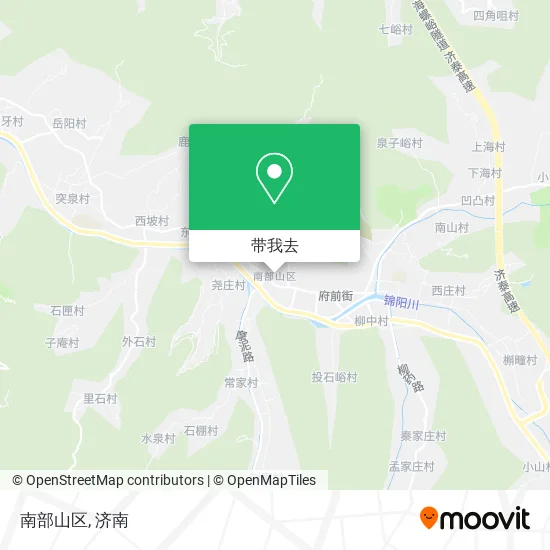 南部山区地图