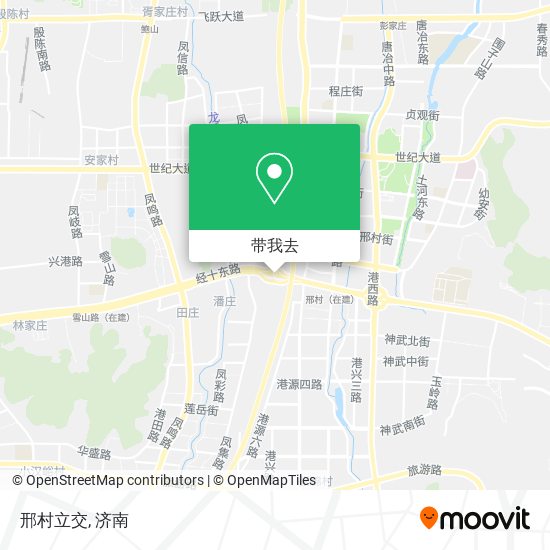 邢村立交地图