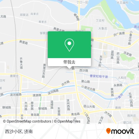 西沙小区地图