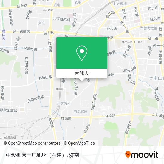 中骏机床一厂地块（在建）地图