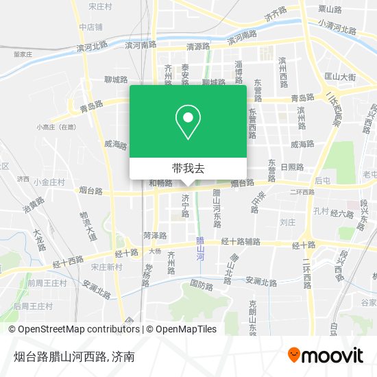 烟台路腊山河西路地图