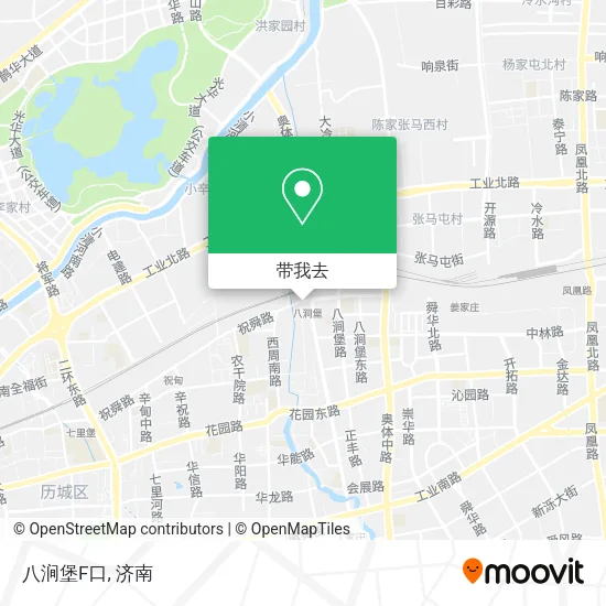 八涧堡F口地图