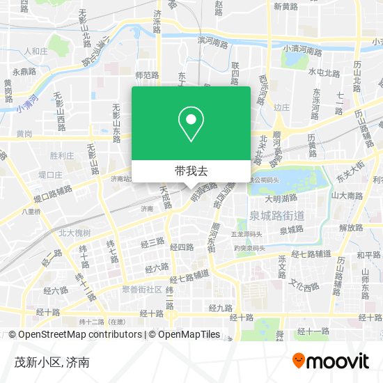 茂新小区地图