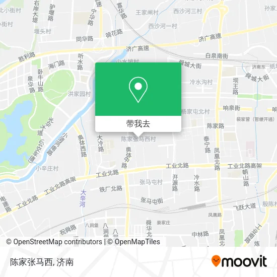 陈家张马西地图