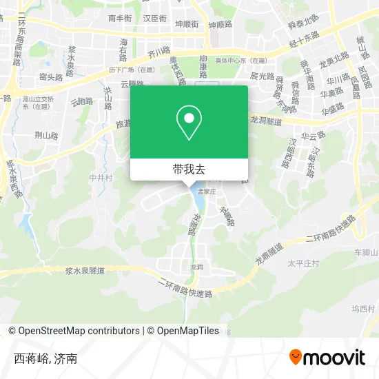 西蒋峪地图