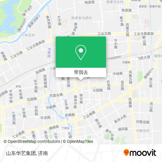山东华艺集团地图