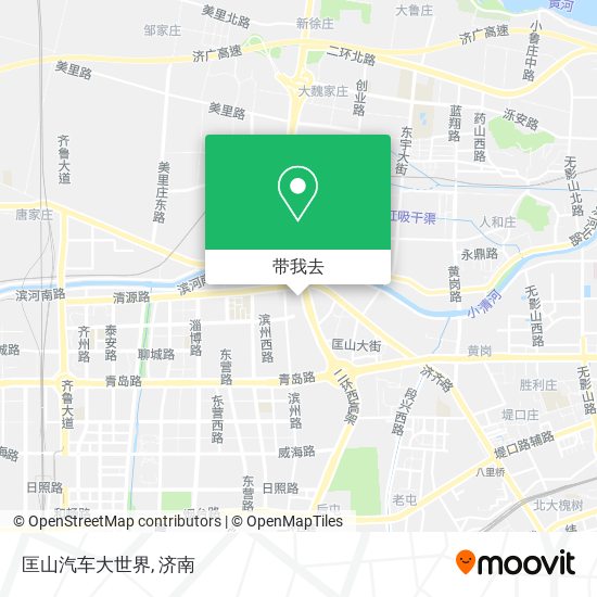 匡山汽车大世界地图