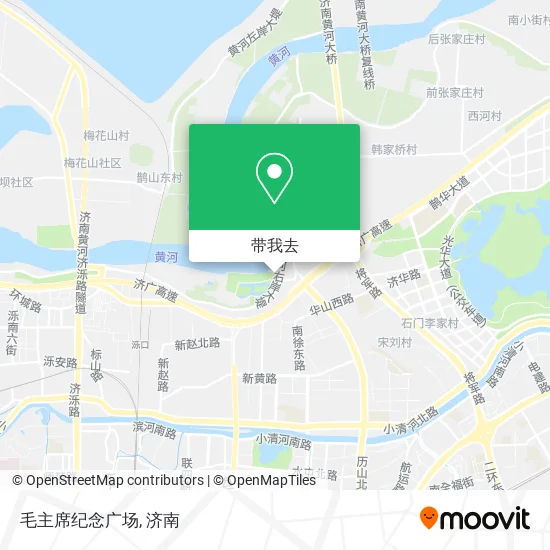 毛主席纪念广场地图