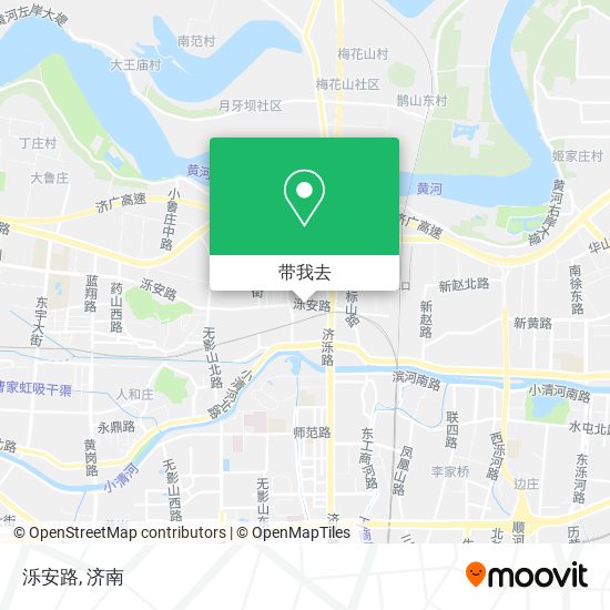 泺安路地图
