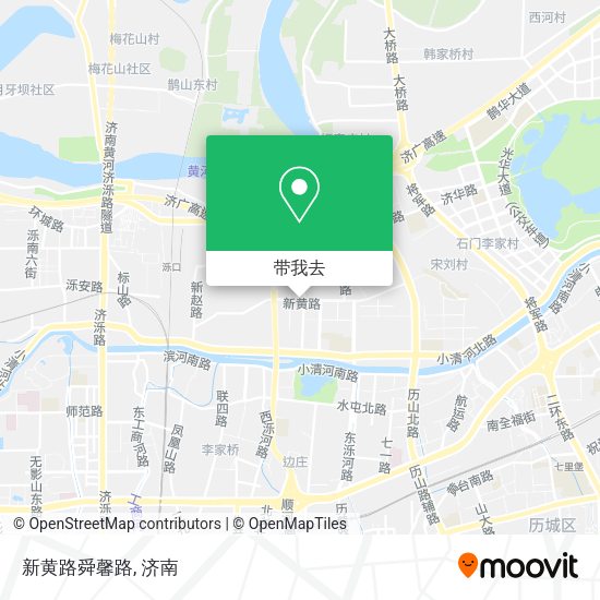 新黄路舜馨路地图