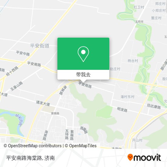 平安南路海棠路地图