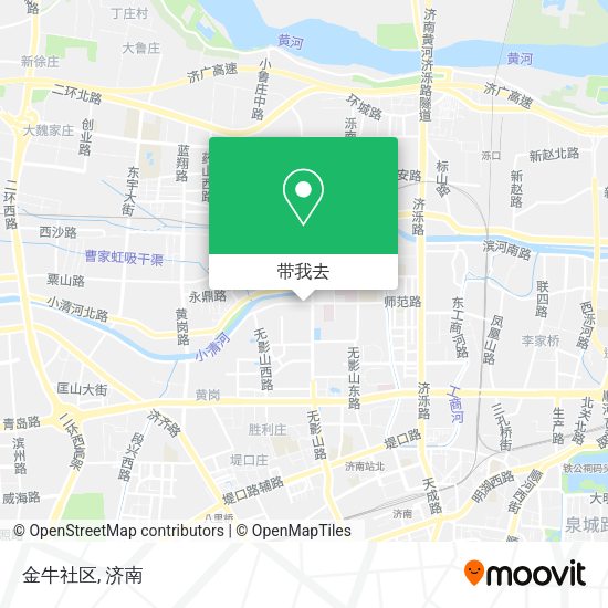 金牛社区地图