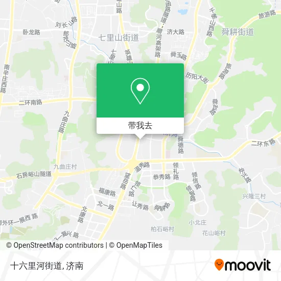 十六里河街道地图
