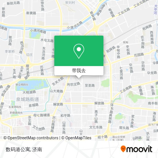 数码港公寓地图