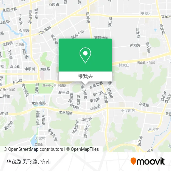 华茂路凤飞路地图