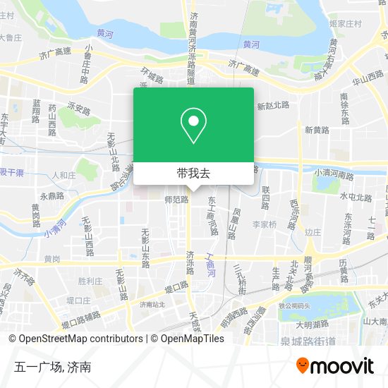 五一广场地图