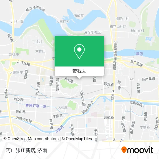 药山张庄新居地图