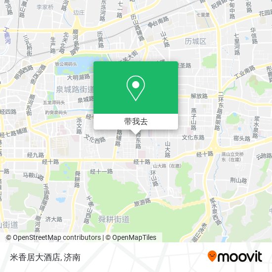 米香居大酒店地图