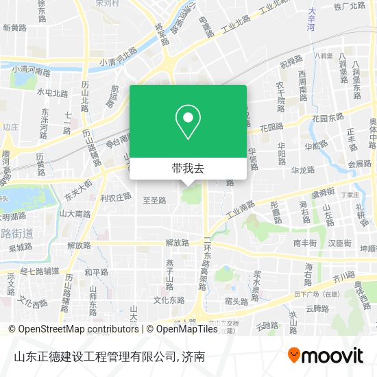山东正德建设工程管理有限公司地图
