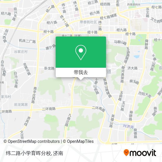 纬二路小学育晖分校地图