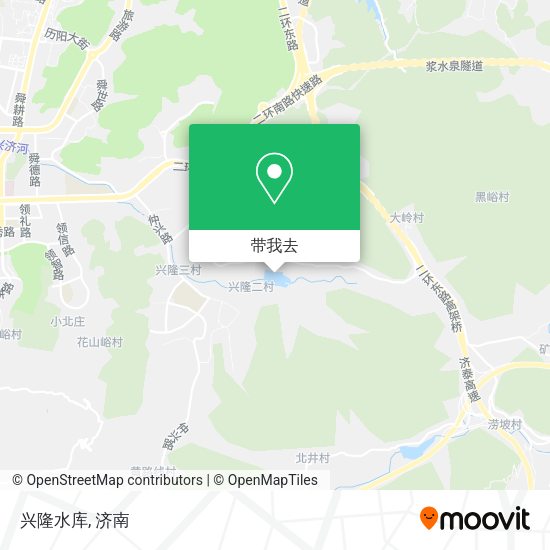 兴隆水库地图