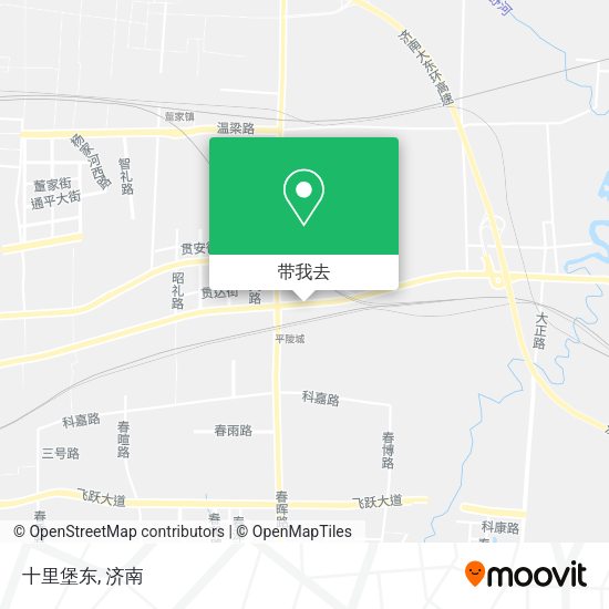 十里堡东地图