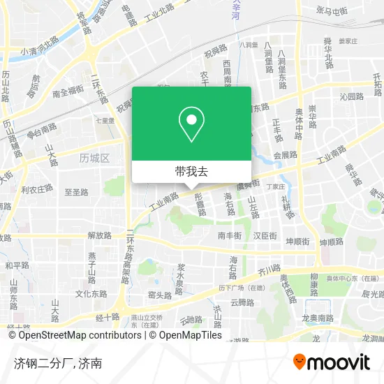 济钢二分厂地图