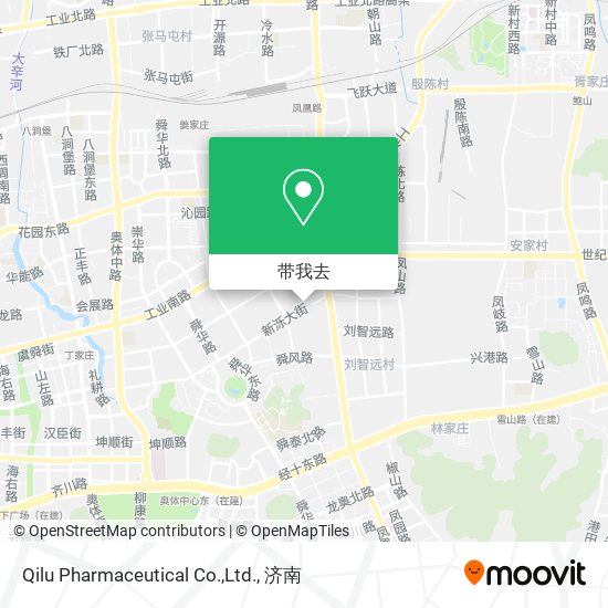 Qilu Pharmaceutical Co.,Ltd.地图