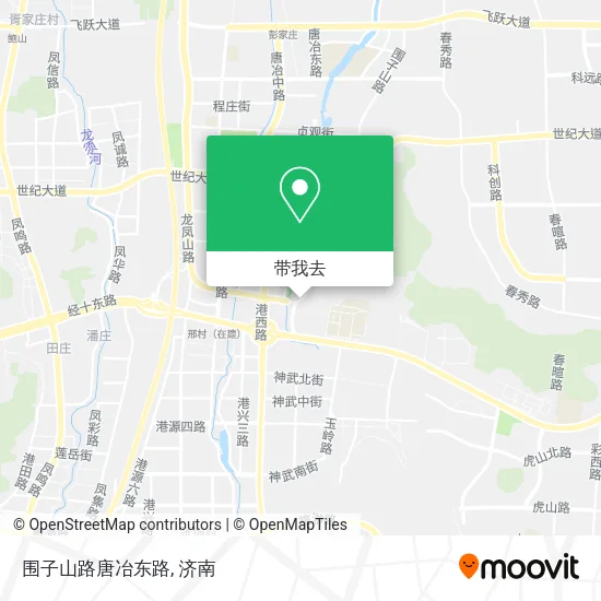 围子山路唐冶东路地图