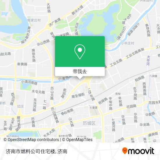 济南市燃料公司住宅楼地图