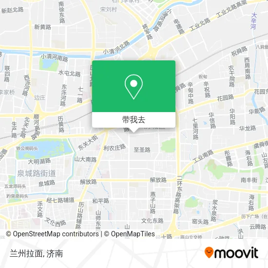 兰州拉面地图