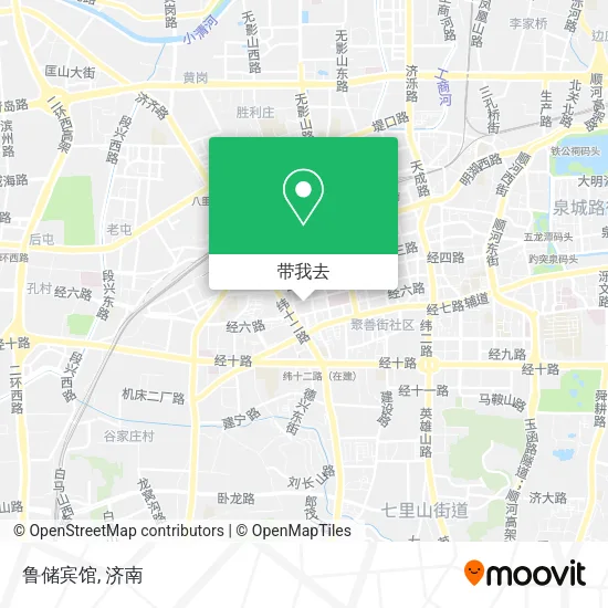 鲁储宾馆地图