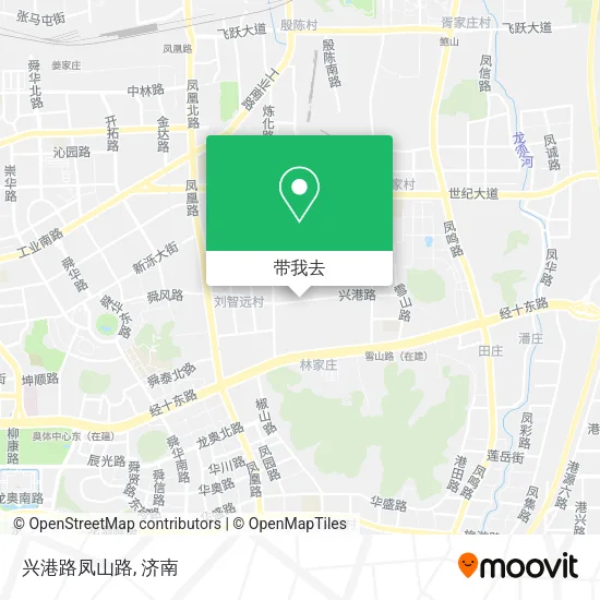 兴港路凤山路地图