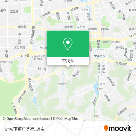济南市辅仁学校地图