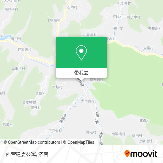 西营建委公寓地图