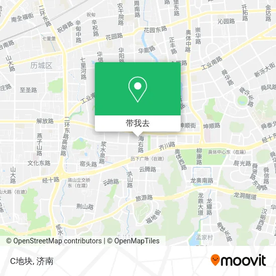 C地块地图