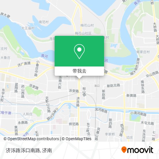 济泺路泺口南路地图