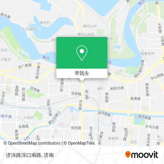 济泺路泺口南路地图
