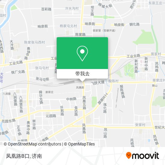 凤凰路B口地图