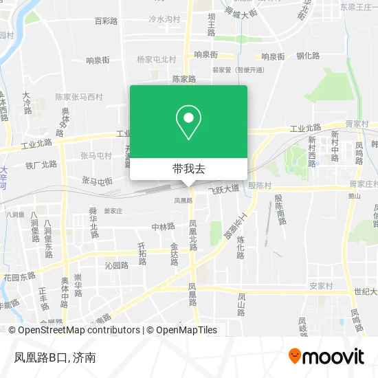 凤凰路B口地图