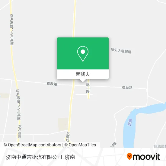 济南中通吉物流有限公司地图