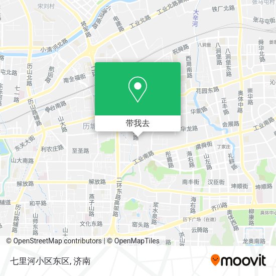 七里河小区东区地图