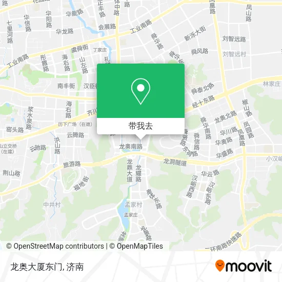 龙奥大厦东门地图